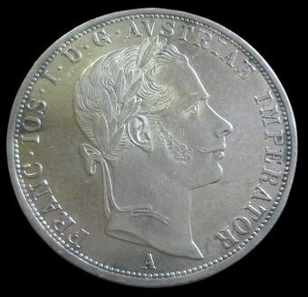 FJI. - Dvojzlatník 1863 A - veľmi vzácny