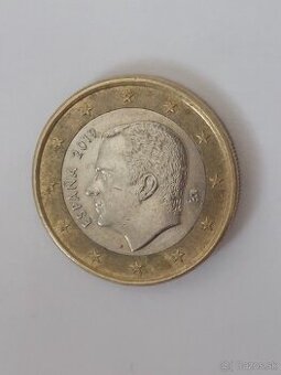 Predam 1eur. mincu,Espaňa r. 2019,použitu