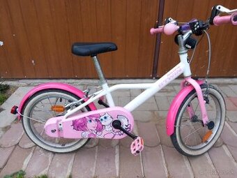 Detský dievčenský bicykel