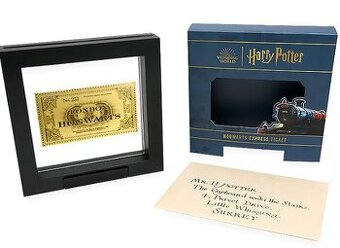 zlato striebro proof Harry Potter zlatý lístok