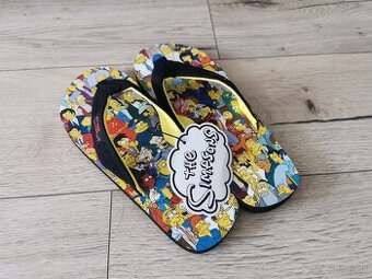 Pánske žabky The Simpsons