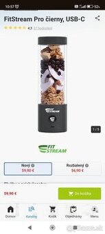 FitStream PRO mixer čierny