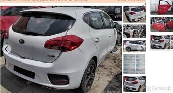 Kia CEED 2016 predám DVERE a iné diely
