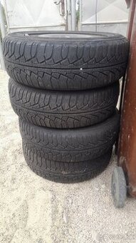 185/65R15 zimné pneumatiky+ disky+puklice