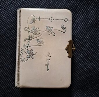 Starožitná modlitebná knižka 1887