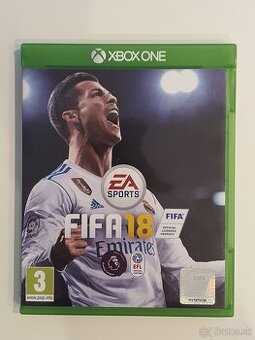 Predám EA Sports FIFA18 pre XBOX One