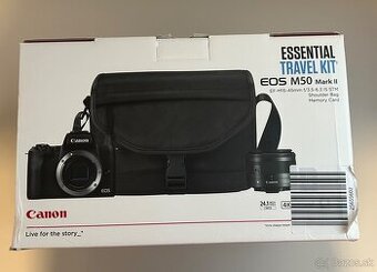 Canon EOS M50 Mark II Travel Kit