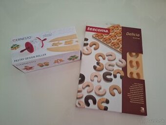 Vykrajovacia forma Tescoma Delicia na vanilkove rozky + valc