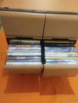 Stojan na dvd šuflikovy zn.HAMA