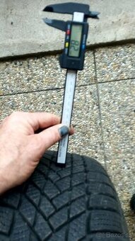 Predám set zimné gumy  na diskoch