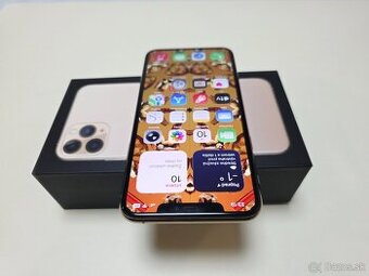 Apple Iphone 11 PRO MAX 256GB GOLD v topstave ,BATERKA 100%