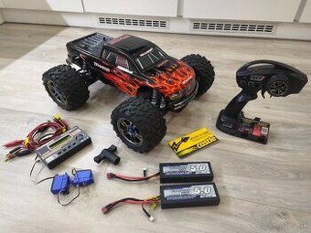 RC auto monster Traxxas E-Maxx 6s Mamba Castle Creations