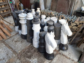 drevené záhradné šachy
