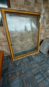 Drevene okno 120x150 cm (150 výška)