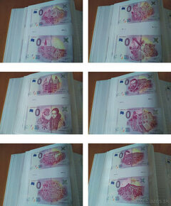 Predám slovenské 0 eurové bankovky.