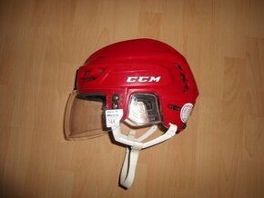 Predám hokejovú prilbu/helmu CCM Res 300 + plexi - 1