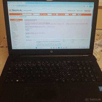 Predám laptop HP s windows 11 Pro, potrebujem upgradovat