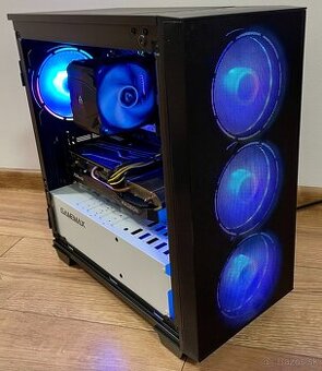 Herný PC -R5 3600,RX 6600 8GB,16GB RAM,128GB SSD,2TB HDD