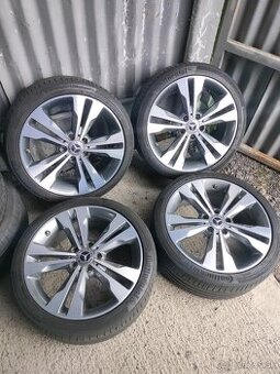4ks alu disky orig. MB 5x112 R18 pneu 225/40 r18 5mm+