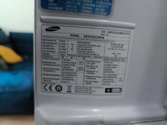 Predam pouzivanu chladnicku Samsung RB33J3215WW