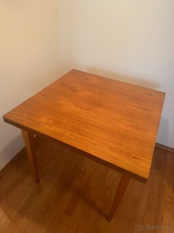 Vintage ROZKLADACÍ jedálenský stôl (1960s) – TOP stav
