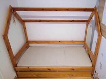 Detská domčeková posteľ 160x80 - typ A