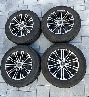 Predám zimnú sadu na 15" Alu na vozidlá Citroen