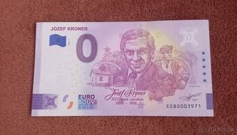 Predám 0 euro Bankovku Jozef Kroner