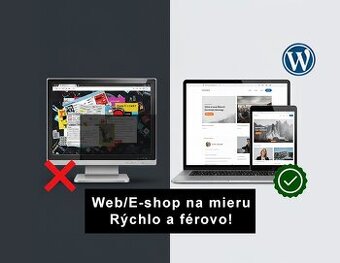 Web/E-shop na mieru od SKÚSENÉHO profíka. Rýchlo a férovo