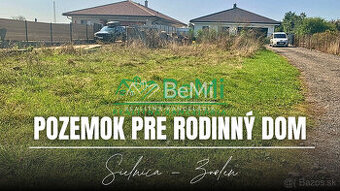 Stavebný pozemok medzi novostavbami 647 m2, Sielnica