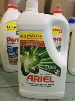 Kvalitná drogéria z Nemecka,Rakúska Ariel,Persil,Lenor,Jar