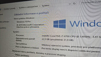 Delll Precision 32 GB Intel I7 256 GB SSD a 3GB HDD