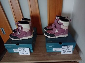 Dievčenské zimné topánky zn.Geox