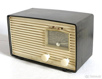 Elektrónkové bakelitové rádio Tesla 312A JUNIOR