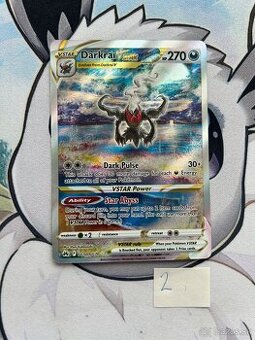 2 Darkrai Vstar, vzacna Pokemon karta