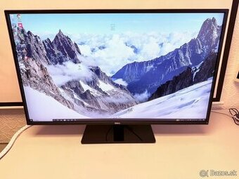 43" Dell P4317Q 4K Professional multi monitor + vesa-top