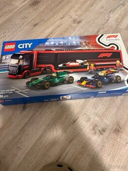 LEGO® City 60445 Kamión F1 s autami RB20 a AMR24 F1