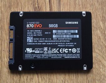 2,5" SSD disk SAMSUNG 870 EVO 500GB