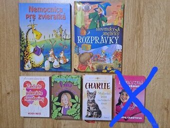 Detské knihy (ako nové)
