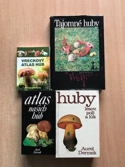 Vreckový atlas húb, Tajomné huby, Atlas našich húb, Huby les