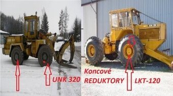 Lkt nahradne diely do lesnej technky LKT81.,LKT120