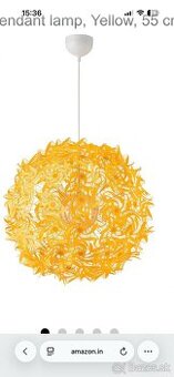 Svietidlo grimsas ikea žlte
