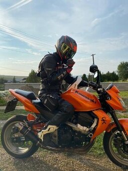 Komplet moto výbava – kožená kombinéza a čižmy