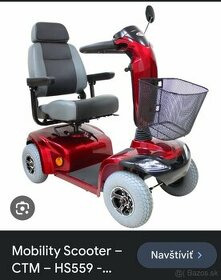 Elektrický invalidný vozík/skúter
