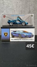 Hot Wheels Lamborghini Countach RLC modré