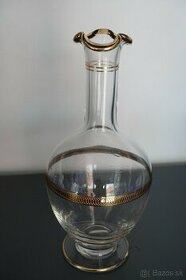 Váza citrínové hutné sklo