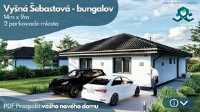 Na predaj rodinný dom, novostavba, Prešov - Vyšná Šebastová