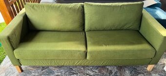 zelená sedačka IKEA