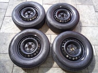 Original VW disky 16" s pneu Bridgestone Duravis 215/65 16