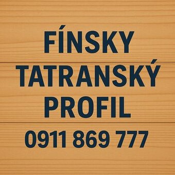 Tatranský profil, perodrážka, dlážkovica, skladom v Žiline